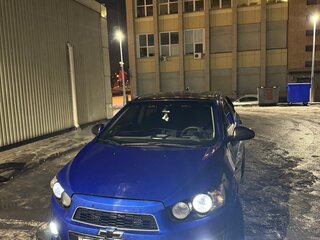 2013 Chevrolet Aveo II, синий, 670000 рублей, вид 2
