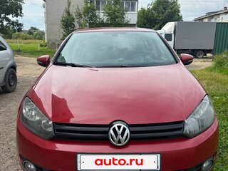 2009 Volkswagen Golf VI, красный, 552000 рублей, вид 1