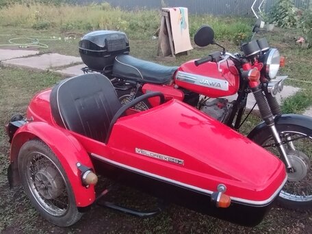 1981 Jawa 350/634, красный, 150000 рублей, вид 2