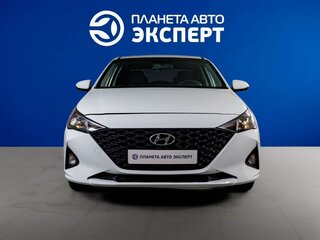 2020 Hyundai Solaris II Рестайлинг, белый, 1430000 рублей, вид 2