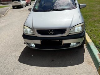 2002 Opel Zafira A, серебристый, 470000 рублей, вид 1