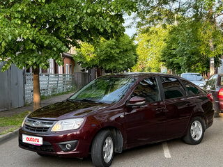2015 Lada (ВАЗ) Granta I, красный, 650000 рублей, вид 1