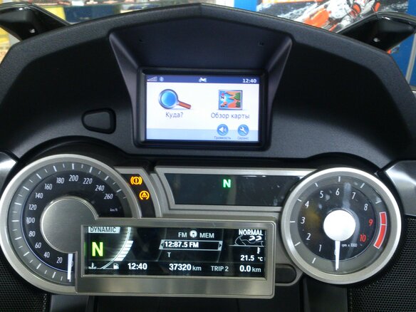 2012 BMW K 1600 GTL, синий - вид 4