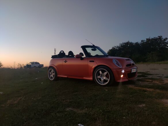 2004 Mini Cabrio Cooper I, оранжевый, 1600000 рублей - вид 7