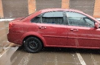 2010 Chevrolet Lacetti I, красный, 600000 рублей, вид 5