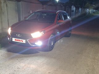 2019 Lada (ВАЗ) Vesta SW I, красный, 828000 рублей, вид 4