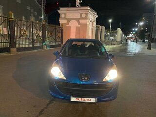 2009 Peugeot 207 I Рестайлинг, синий, 400000 рублей, вид 4