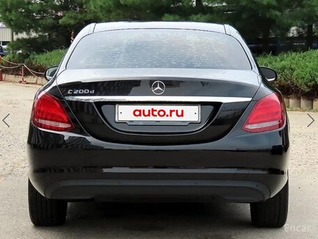 2018 Mercedes-Benz C-Класс 200 BlueTEC IV (W205), чёрный, 1800000 рублей, вид 4