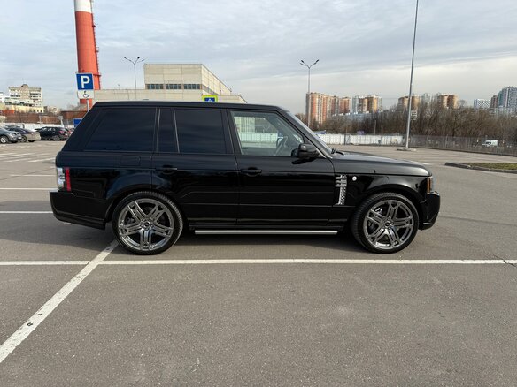 2006 Land Rover Range Rover Supercharged III Рестайлинг, чёрный, 2500000 рублей - вид 3