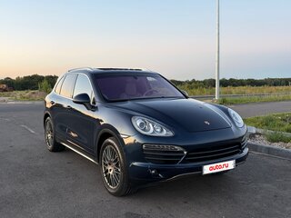 2010 Porsche Cayenne S II (958), синий, 1680000 рублей, вид 2