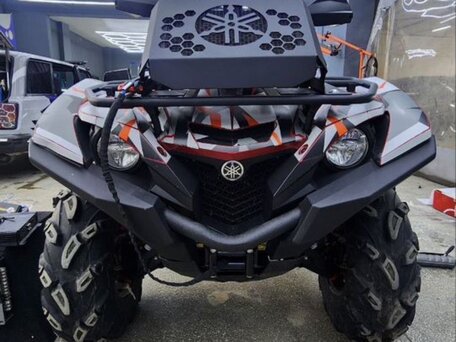 2015 Yamaha Grizzly 700, серебристый, 950000 рублей, вид 2