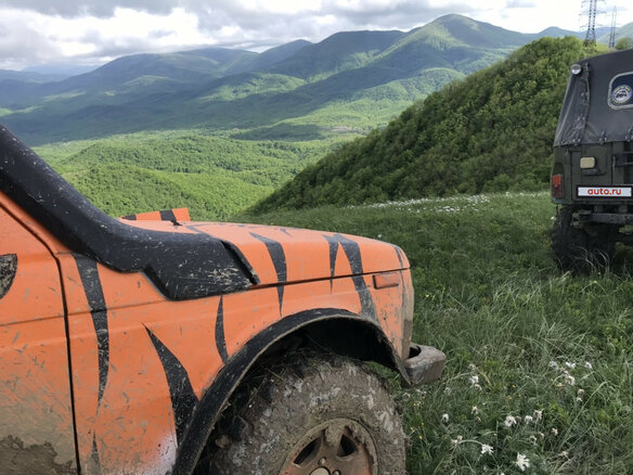 1990 Lada (ВАЗ) 2121 (4x4) I, оранжевый - вид 17