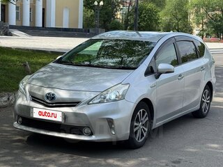2011 Toyota Prius Alpha I (ZVW40/41), серебристый, 1000000 рублей, вид 2