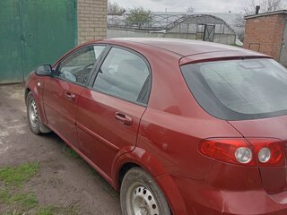 2008 Chevrolet Lacetti I, красный, 555000 рублей, вид 4