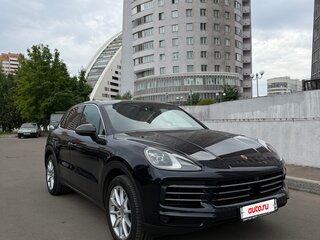 2018 Porsche Cayenne III, синий, 6100000 рублей, вид 4