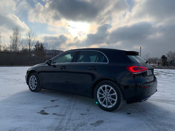 2019 Mercedes-Benz A-Класс 200 IV (W177), чёрный, 3400000 рублей - вид 11