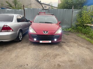 2006 Peugeot 307 I Рестайлинг, красный, 200000 рублей, вид 1