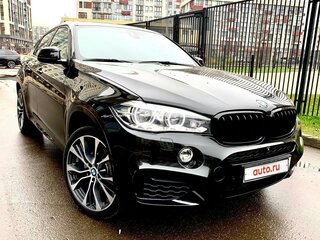 2018 BMW X6 40d II (F16), чёрный, 5300000 рублей, вид 1
