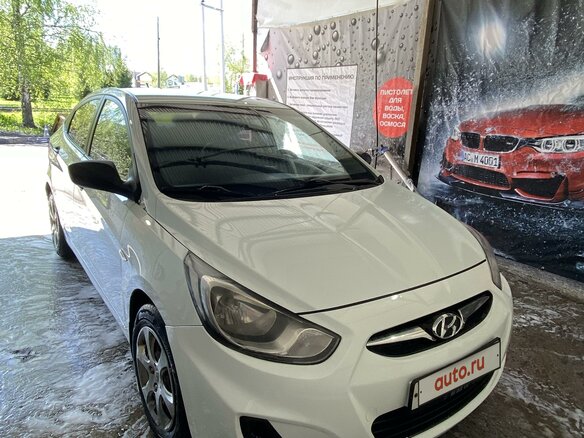 2012 Hyundai Solaris I, белый, 780000 рублей - вид 14