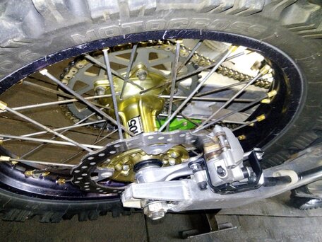 2009 Kawasaki KX 450, зелёный, 525000 рублей, вид 4