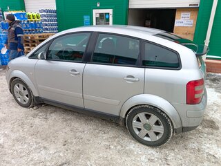 2001 Audi A2, серебристый, 450000 рублей, вид 4