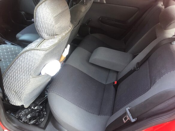 2002 Opel Astra G, красный, 425000 рублей - вид 25