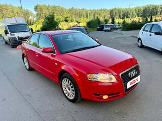 2005 Audi A4 III (B7), красный, 585000 рублей, вид 4