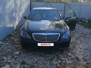 2007 Mercedes-Benz S-Класс 450 Long V (W221), чёрный, 1045000 рублей, вид 1