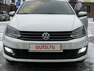 2020 Volkswagen Polo V Рестайлинг, белый, 1420000 рублей, вид 2