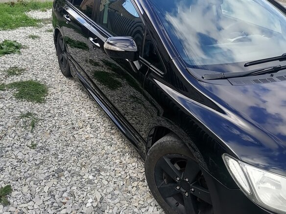 2008 Honda Civic VIII, чёрный, 850000 рублей - вид 3