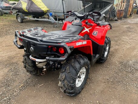 2012 BRP Can-Am Outlander 800, красный, 900000 рублей, вид 3