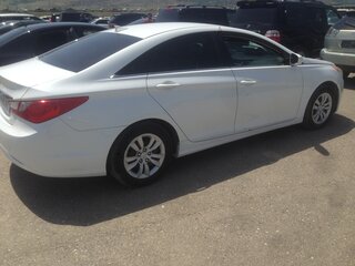 2012 Hyundai Sonata VI (YF), белый, 1100000 рублей, вид 5