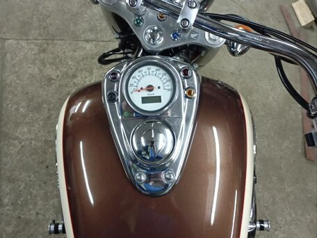 1996 Honda Shadow 750, коричневый, 560000 рублей, вид 4