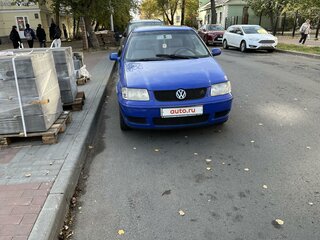 2000 Volkswagen Polo III Рестайлинг, синий, 90000 рублей, вид 1