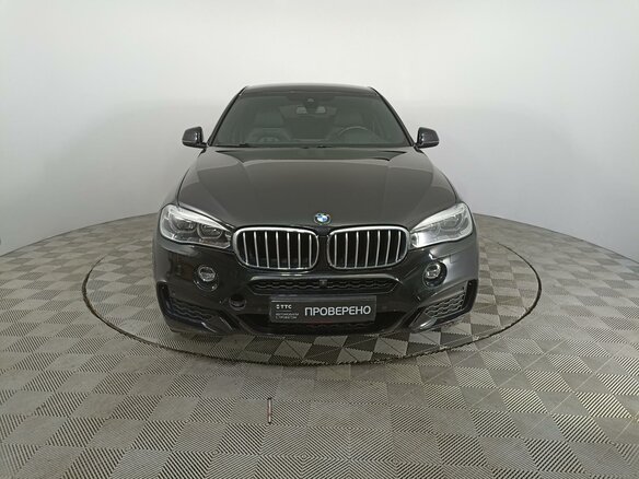 2018 BMW X6 40d II (F16), чёрный, 5990000 рублей - вид 1