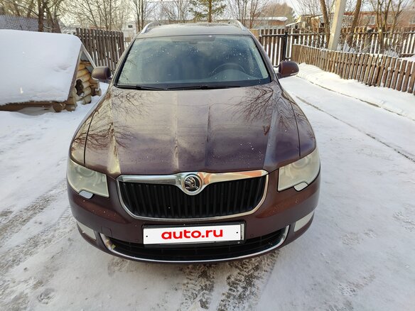 2012 Skoda Superb II, фиолетовый, 899000 рублей - вид 10