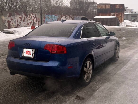 2005 Audi A4 III (B7), синий, 700000 рублей - вид 1