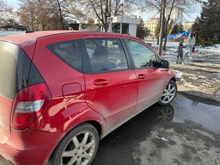 2008 Mercedes-Benz A-Класс 170 II (W169), красный, 245000 рублей, вид 2