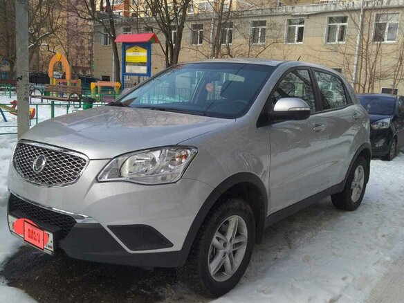 2013 SsangYong Actyon II, серебристый, 1150000 рублей