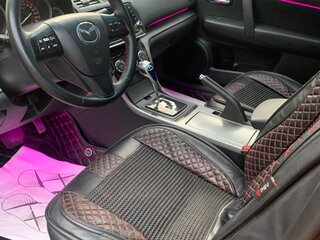 2009 Mazda 6 II (GH) Рестайлинг, красный, 700000 рублей, вид 5