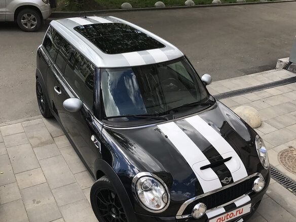 2009 Mini Clubman Cooper S I, чёрный - вид 1