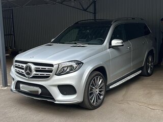 2016 Mercedes-Benz GLS 500 I (X166), серебристый, 4500000 рублей, вид 1
