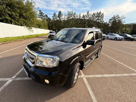 2008 Honda Pilot II, чёрный, 1900000 рублей, вид 5