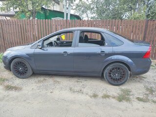 2008 Ford Focus II Рестайлинг, серый, 620000 рублей, вид 4