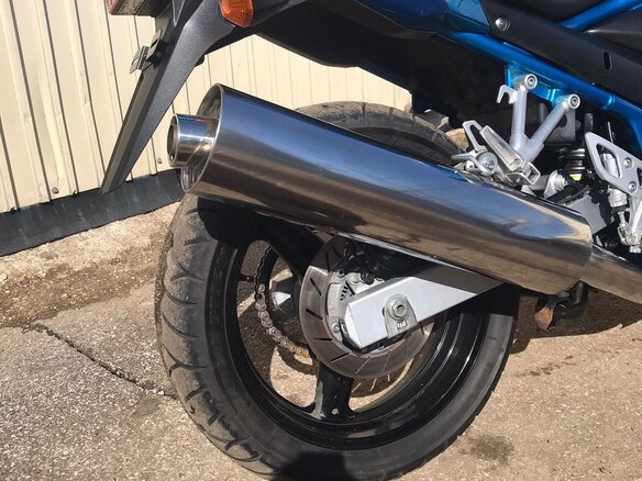 2006 Suzuki Bandit GSF 650, голубой, 425000 рублей - вид 10