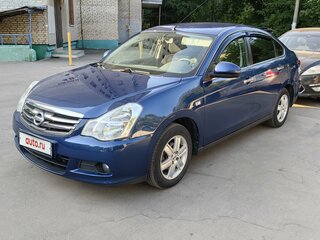 2013 Nissan Almera III (G15), синий, 750000 рублей, вид 1
