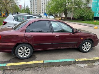 2007 Kia Spectra I Рестайлинг 2, красный, 250000 рублей, вид 4