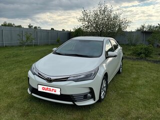 2016 Toyota Corolla XI (E160, E170, E180) Рестайлинг 1, белый, 1650000 рублей, вид 4
