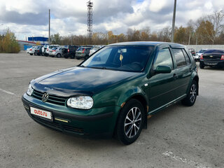 2002 Volkswagen Golf IV, зелёный, 349000 рублей, вид 1