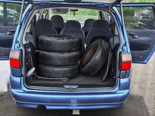 1998 Volkswagen Sharan I, синий, 250000 рублей, вид 5